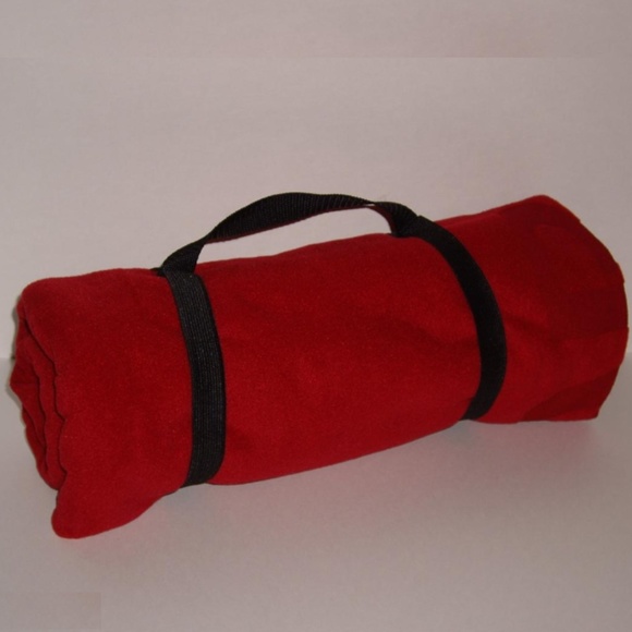Velocity Other - SHARP ELECTRONICS RED EMBOSSED THROW BLANKET NEW